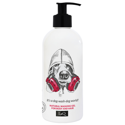 LaQ – 2 in 1 Shower Gel and Shampoo – Dog 300ml