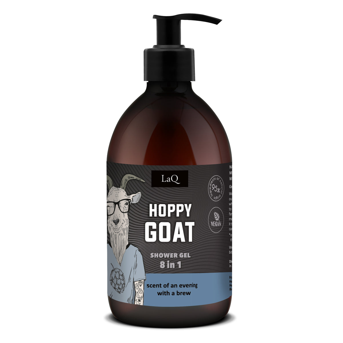 LaQ – Shower Gel 8 in 1 – Hoppy Goat 500ml