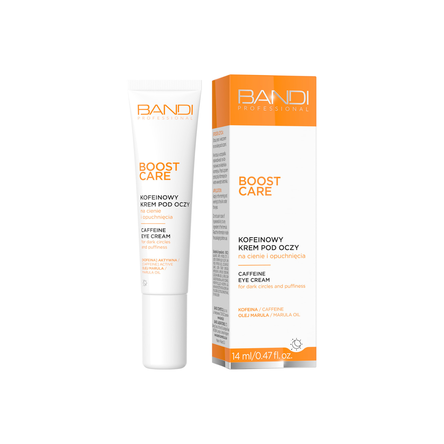 Bandi – Anti-puffiness Caffeine Eye Cream for Dark Circles 14ml