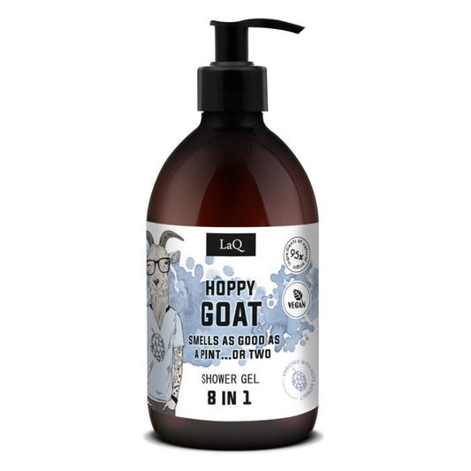 LaQ – Shower gel 8 in 1 – Hoppy Goat 500 ml
