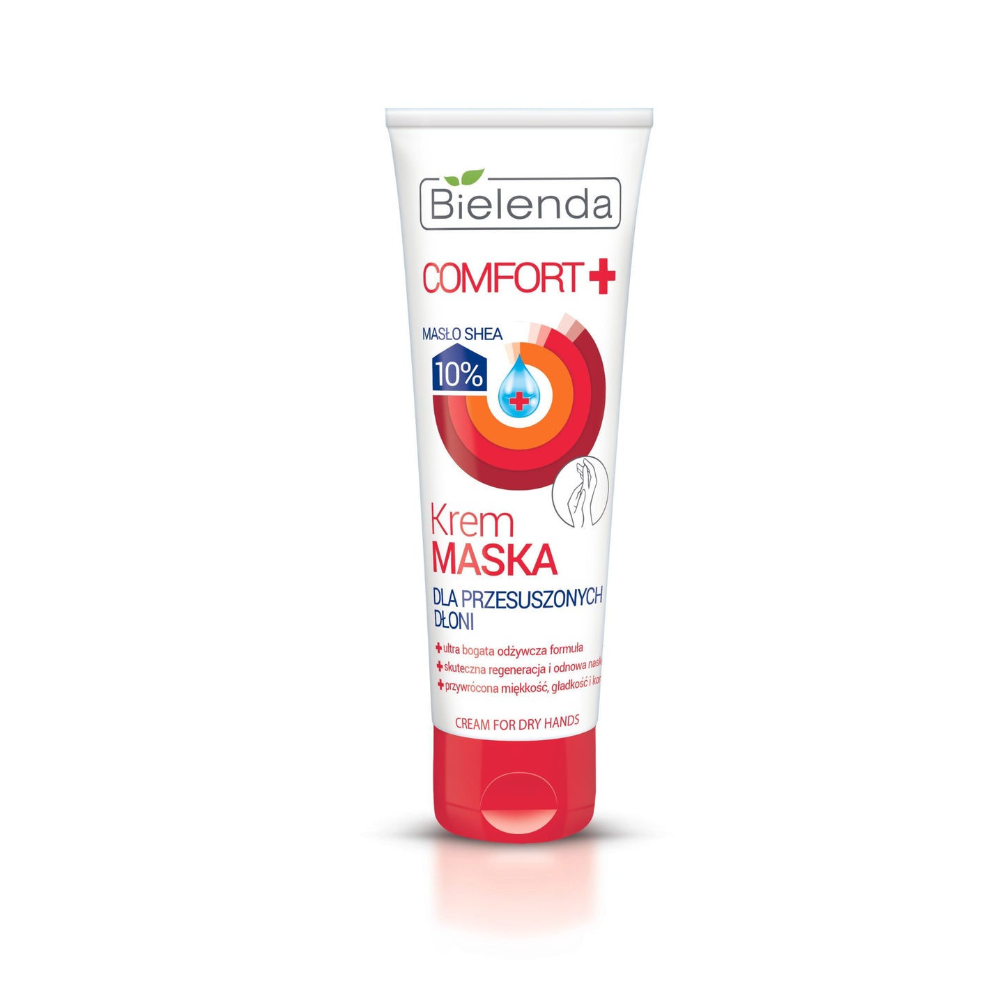 Bielenda – Comfort – Kremmaska fyrir Þurrar Hendur 75ml