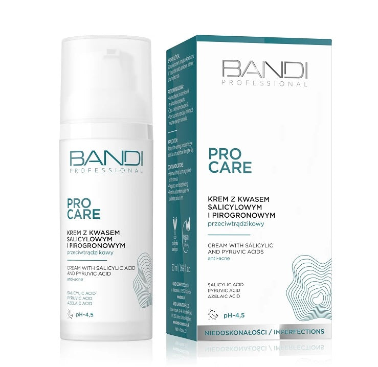 Bandi – Cream with Salicylic and Pyruvic Acids Anti-Acne 50ml