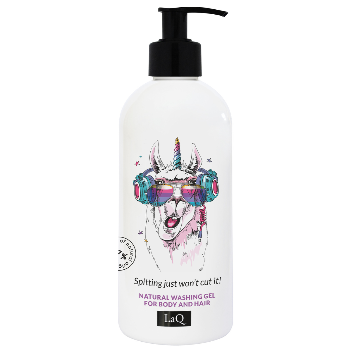 LaQ – 2 in 1 Shower Gel and Shampoo – Llama 300ml