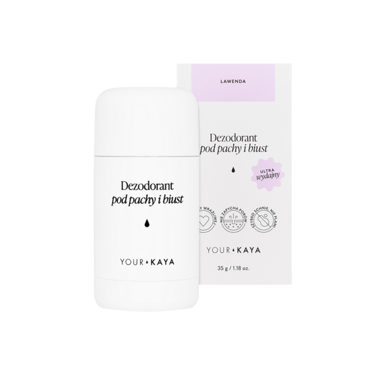 Your KAYA – Gentle Deodorant for Underarms and Bust – Lavender 35g