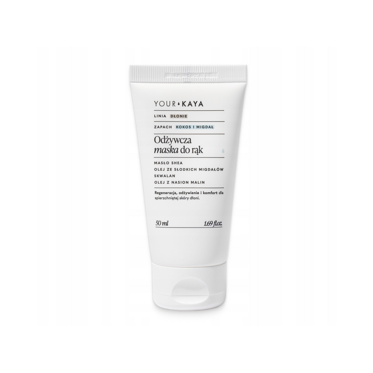 Your KAYA – Nourishing Hand Mask with Coconut and Almond Scent 50ml