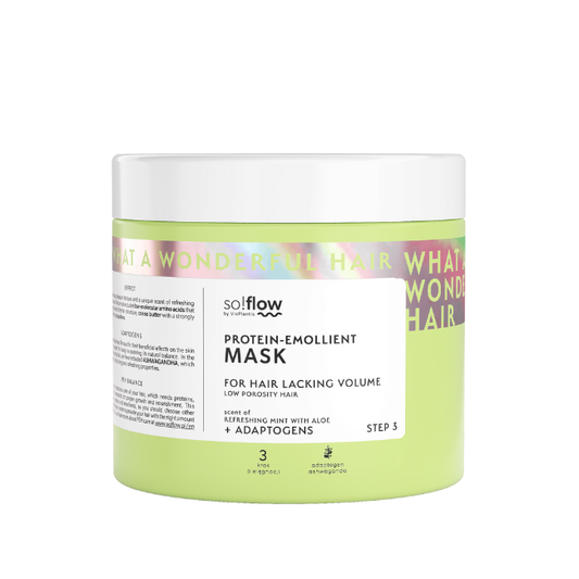 So!Flow – Emollient Protein Hair Mask for Low Porosity and Volumeless Hair 400ml