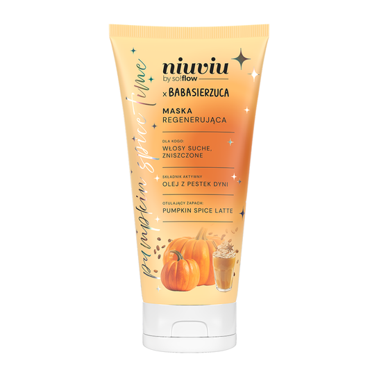 Niuviu – Pumpkin Time –  Regenerating Hair Mask 200ml