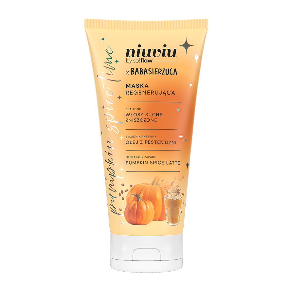 Niuviu – Pumpkin Time –  Regenerating Hair Mask 200ml