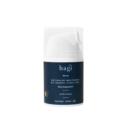 Hagi – Ahoy Captain! – Multi-purpose Face, Body & Hand Cream for Men 50 ml