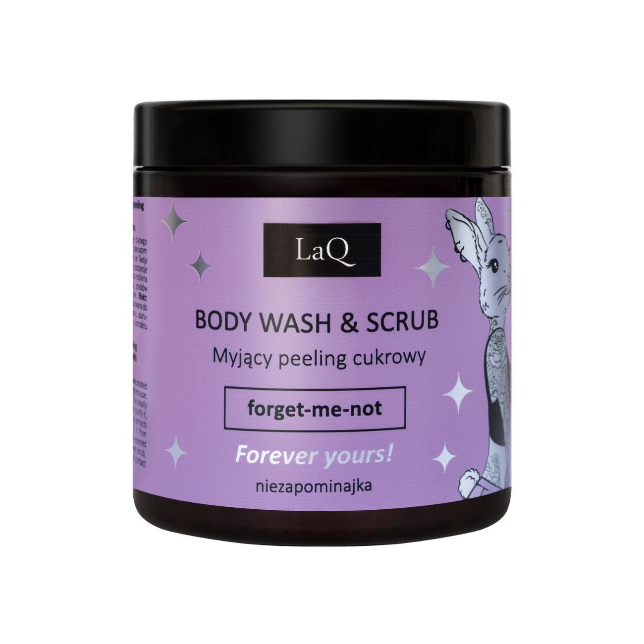 LaQ – Body Wash & Scrub – Forget-Me-Not 220g