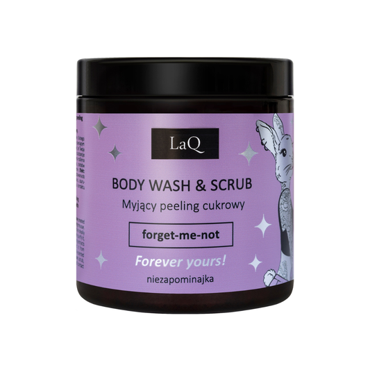 LaQ – Body Wash & Scrub – Forget-Me-Not 220g