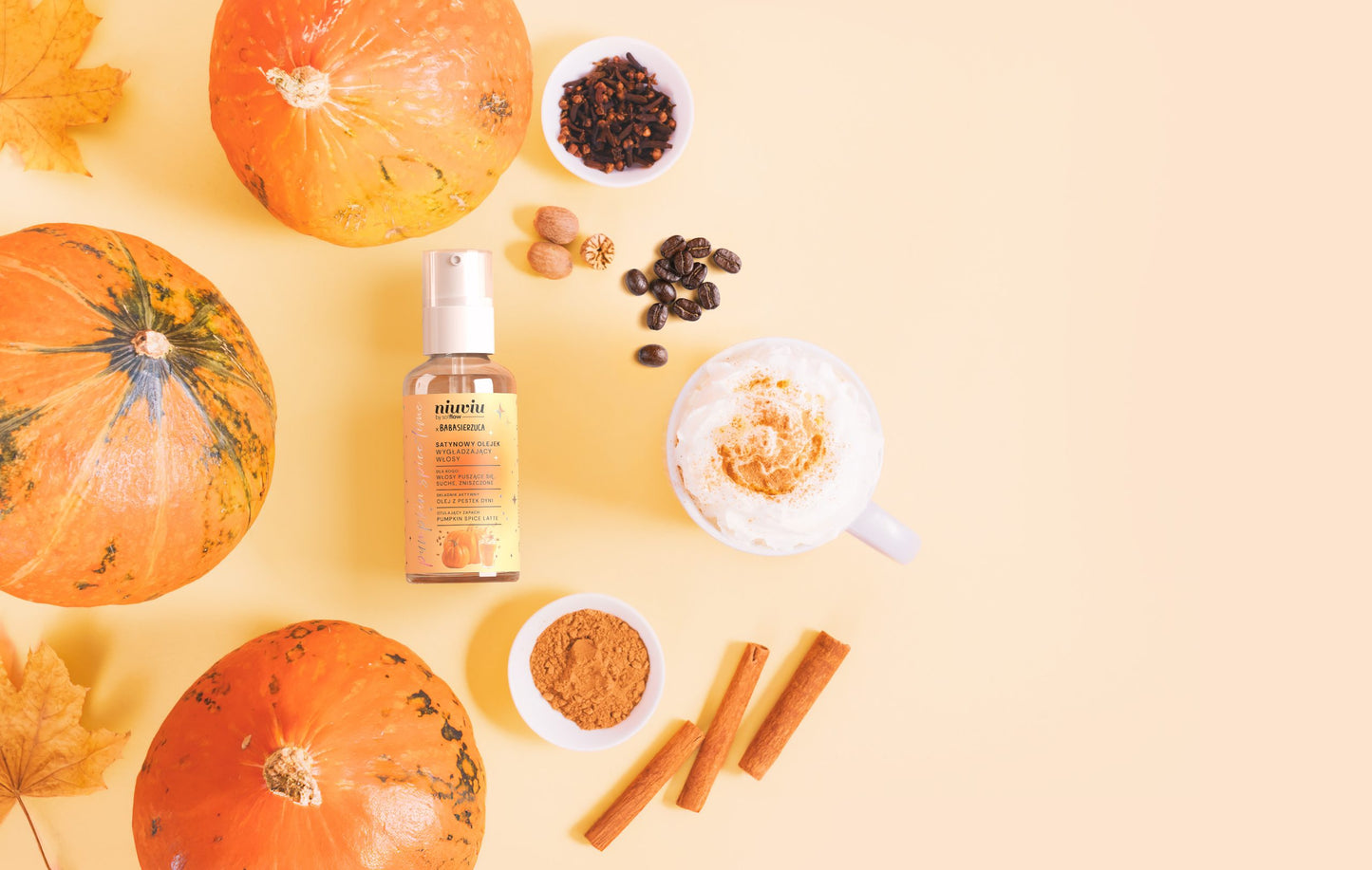 Niuviu – Pumpkin Time – Sléttandi Hárolía 50ml