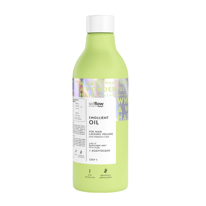 So!Flow – Mýkjandi Hárolía fyrir Lággljúpt og Flatt Hár 150ml