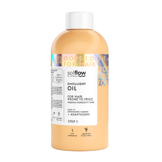 So!Flow – Emollient Oil for Medium Porosity Hair with a Tendency to Frizz 150ml