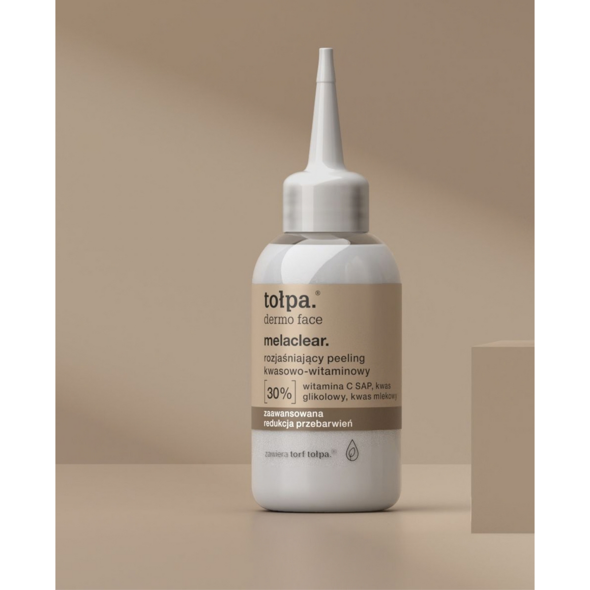 Tołpa – Dermo Face Melaclear – Rozjaśniający Peeling Kwasowo-Witaminowy 50ml