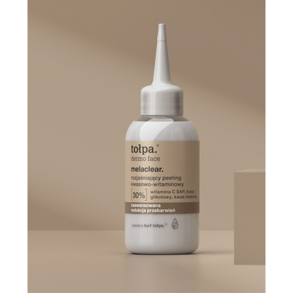Tołpa – Dermo Face Melaclear – Rozjaśniający Peeling Kwasowo-Witaminowy 50ml