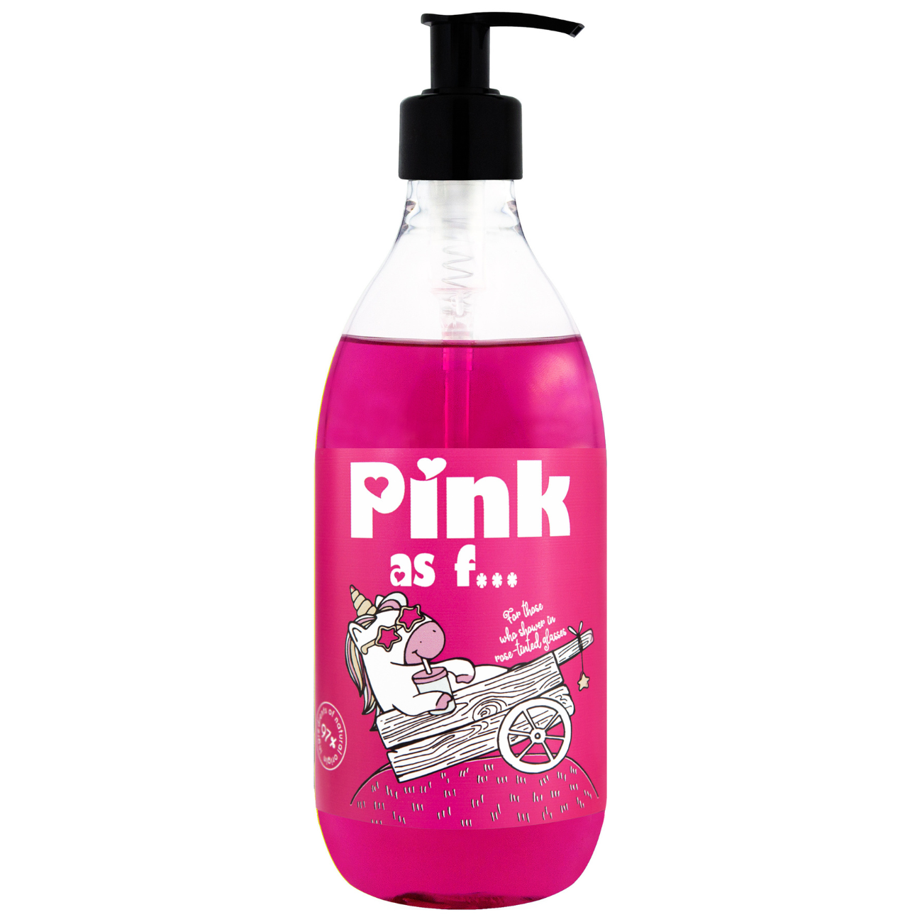 LaQ – Sturtusápa Gel Shots! – Pink as F*** 500ml