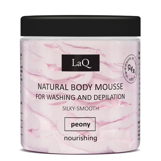 LaQ – Washing & Epitation Mousse – Peony 100 g