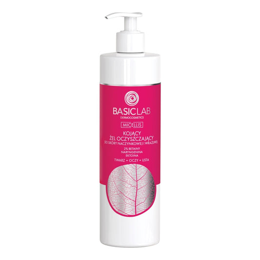 BasicLab – Soothing Cleansing Gel For Couperose and Sensitive Skin 300ml