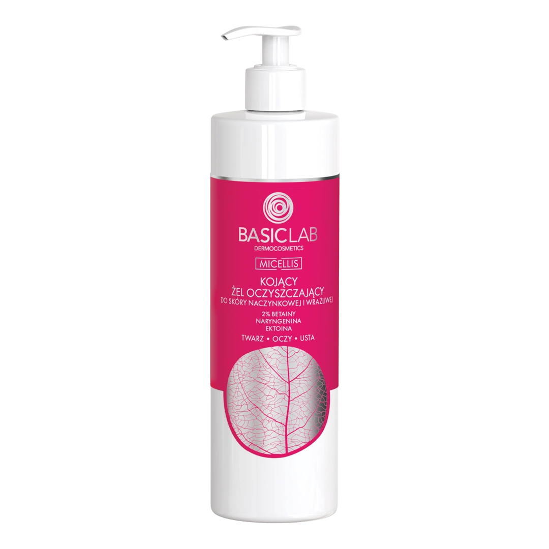 BasicLab – Soothing Cleansing Gel For Couperose and Sensitive Skin 300 ml