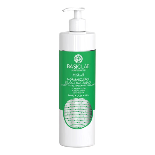 BasicLab – Normalizing Cleansing Gel For Oily, Acne and Sensitive Skin 300ml
