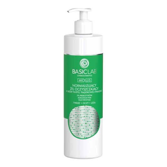 BasicLab – Normalizing Cleansing Gel For Oily, Acne and Sensitive Skin 300 ml