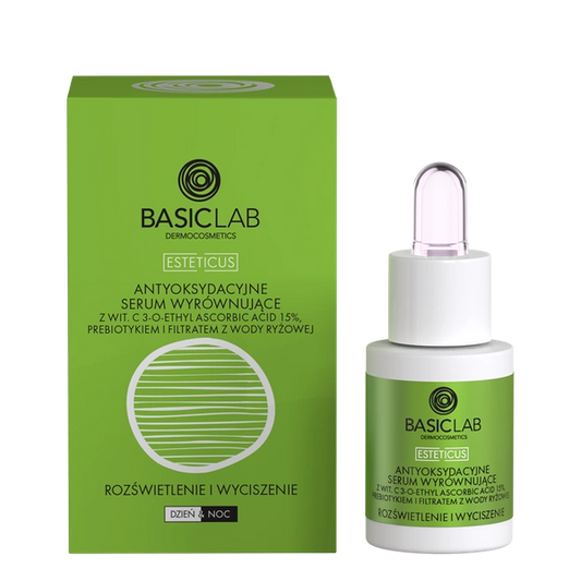 BasicLab – Antioxidant Balancing Serum with 15% Vitamin C – Brightening and Soothing 15 ml