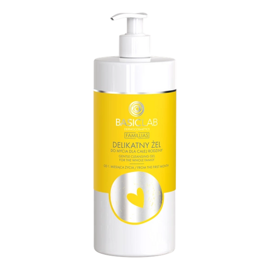 BasicLab – Gentle Cleansing gel for Body and Scalp for the Whole Family 500 ml
