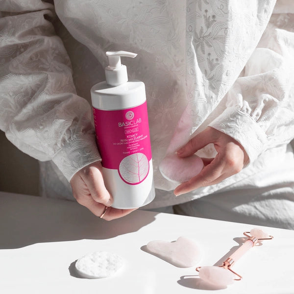 BasicLab – Soothing Micellar Water for Redness-Prone and Sensitive Skin 500ml