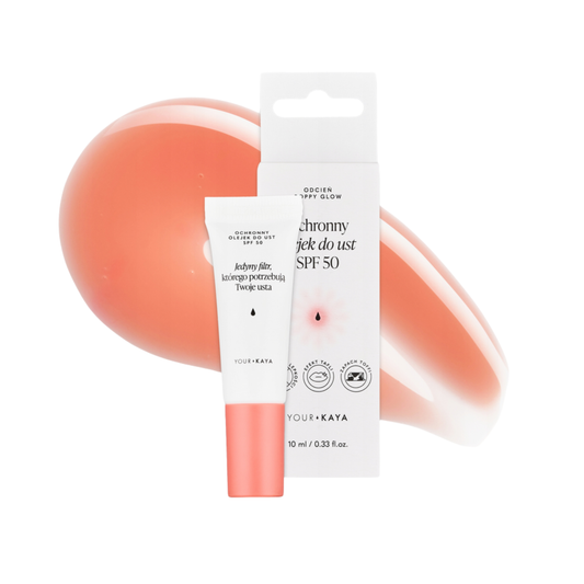 Your KAYA – Protective Lip Oil SPF 50 – Poppy Glow 10ml