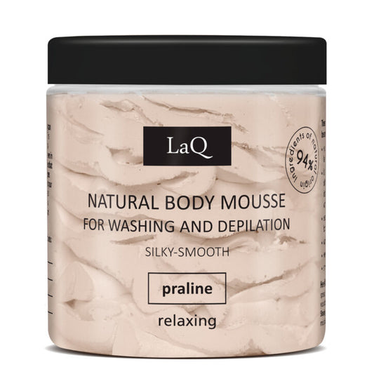LaQ – Washing & Epitation Mousse – Praline 100 g