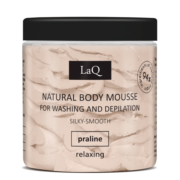 LaQ – Washing & Epitation Mousse – Praline 100g