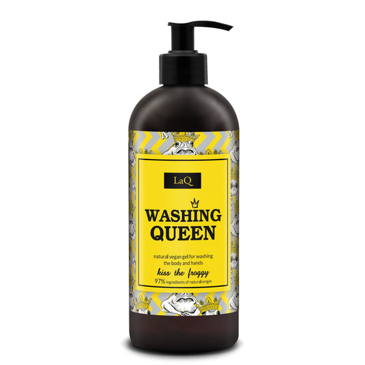 LaQ – Natural Vegan Gel for Body and Hands – Washnig Queen 400 ml