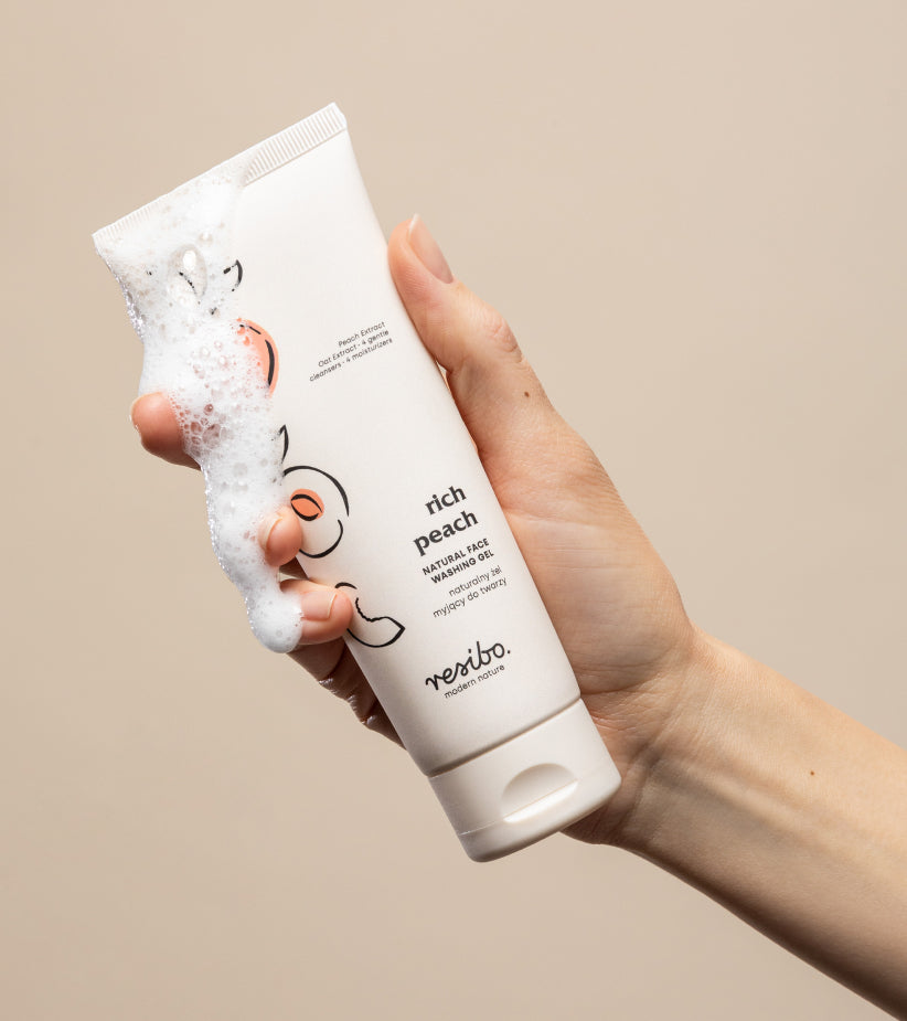 Resibo – Rich Peach – Natural Face Washing Gel 125ml