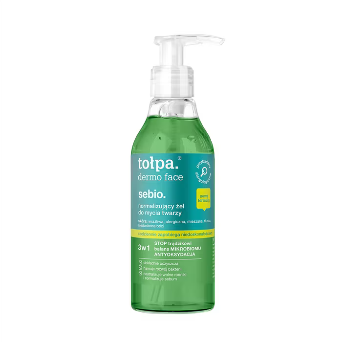 Tołpa – Dermo Face Sebio – Normalizing Face Cleansing Gel 195ml