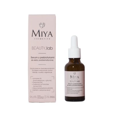 Miya Cosmetics – BEAUTY.lab – Serum með Prebiotic fyrir Vandamálahúð 30ml