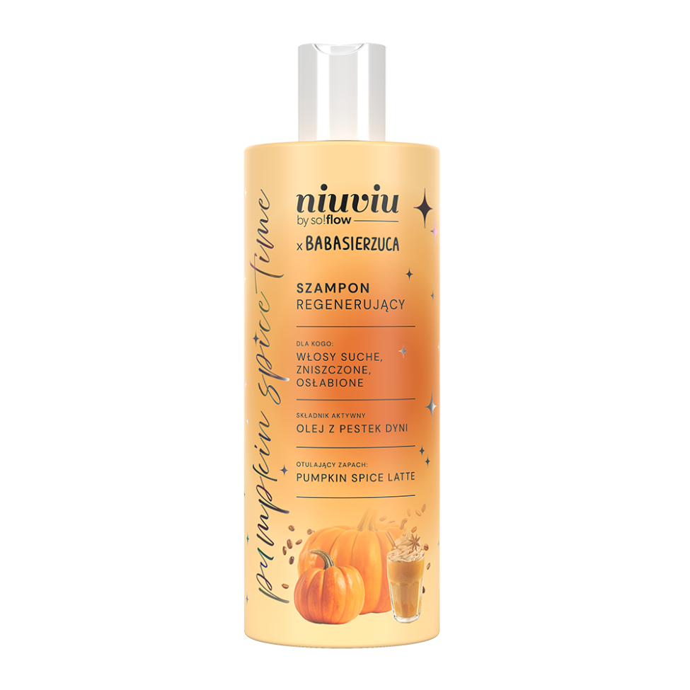 Niuviu – Pumpkin Time – Regenerating Shampoo 300ml