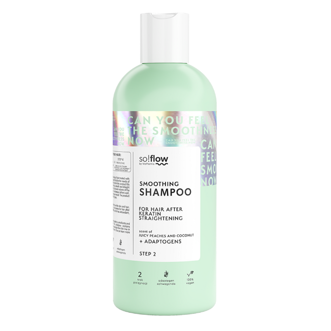 So!Flow – Smoothing Shampoo for Hair after Keratin Straightening 400ml