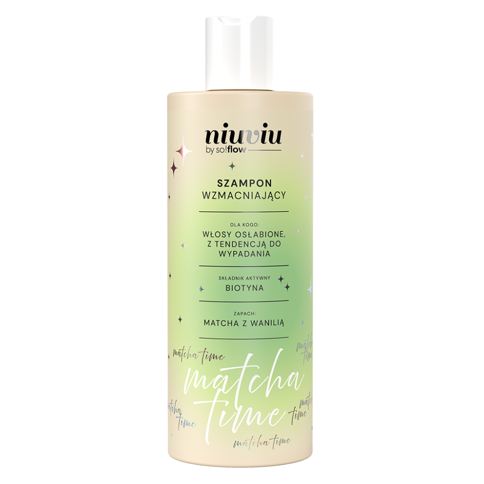 Niuviu – Matcha Time – Strengthening Hair Shampoo 300ml