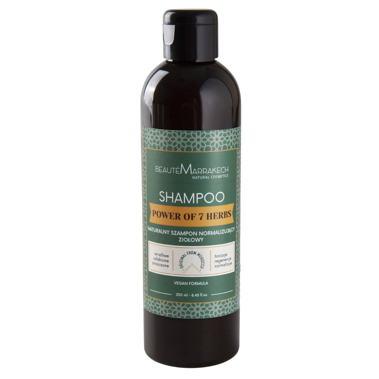 Beaute Marrakech – Herbal Balancing Shampoo for Oily Hair with Thyme, Rosemary & Sage 250ml
