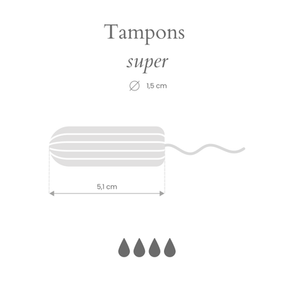 Your KAYA – Tampony Super, 24 szt.