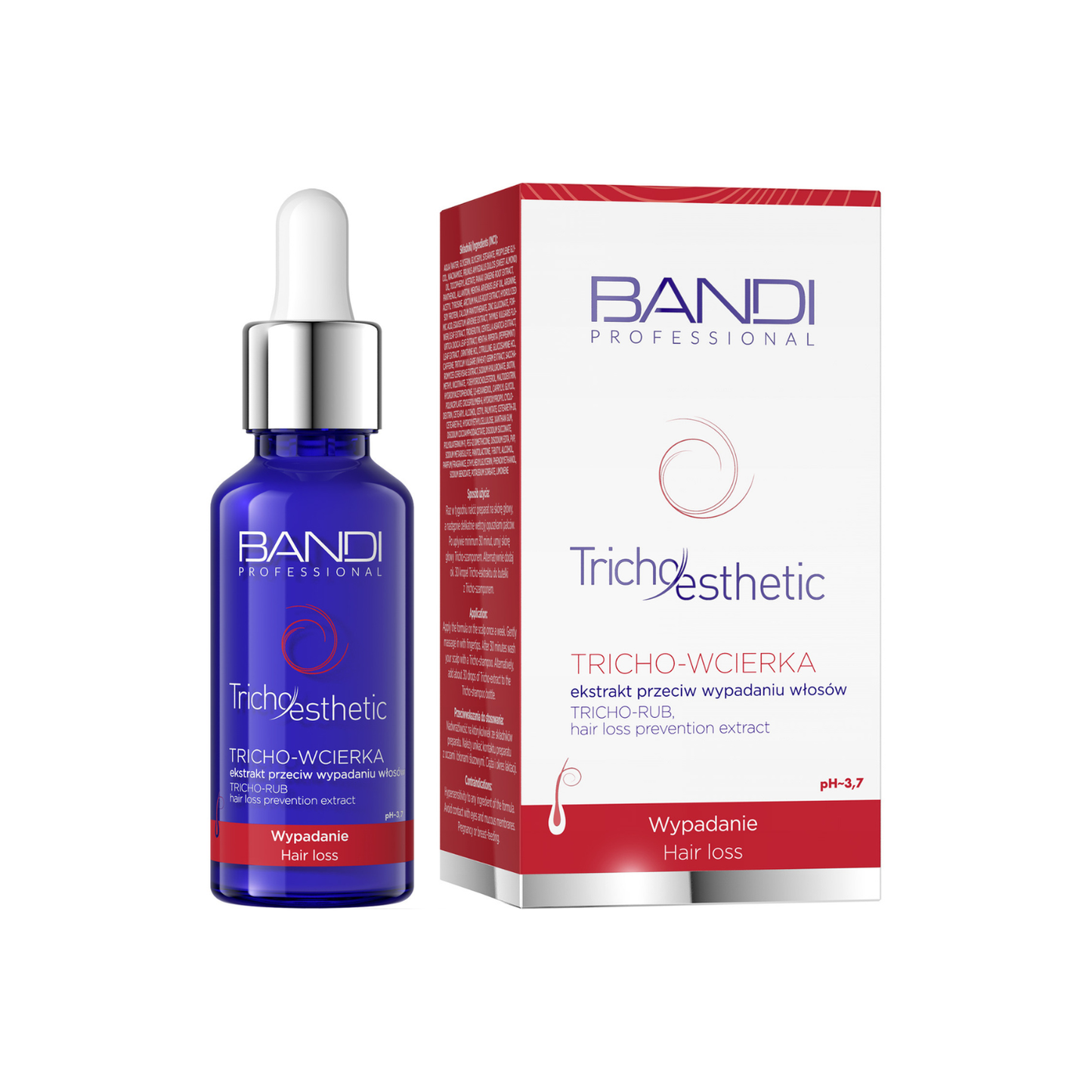 Bandi – Tricho Hársvörð Meðferð gegn Hárlosi 30ml