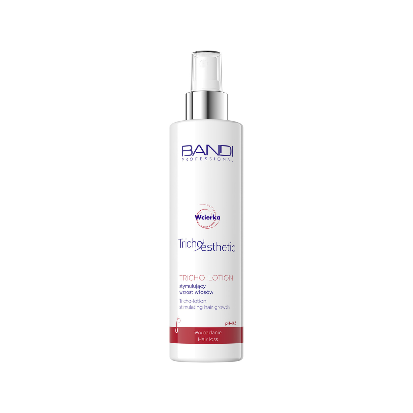 Bandi – Tricho Hárvatn gegn Hárlosi og fyrir Hárvöxt 230ml