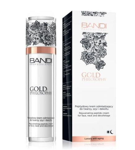 Bandi – Gold Philosophy – Rejuvenating Peptide Cream for Face, Neck and Decolletage 50ml